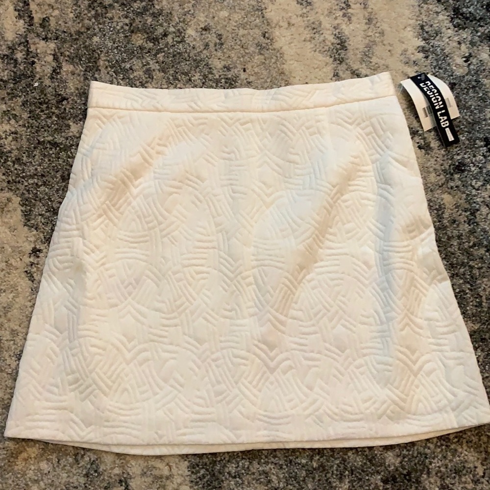 Design Lab Printed Mini Skirt